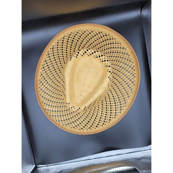 Olive and PIque Adjustable STRAW hat main image 8